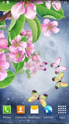 Sakura Live Wallpaper android App screenshot 2